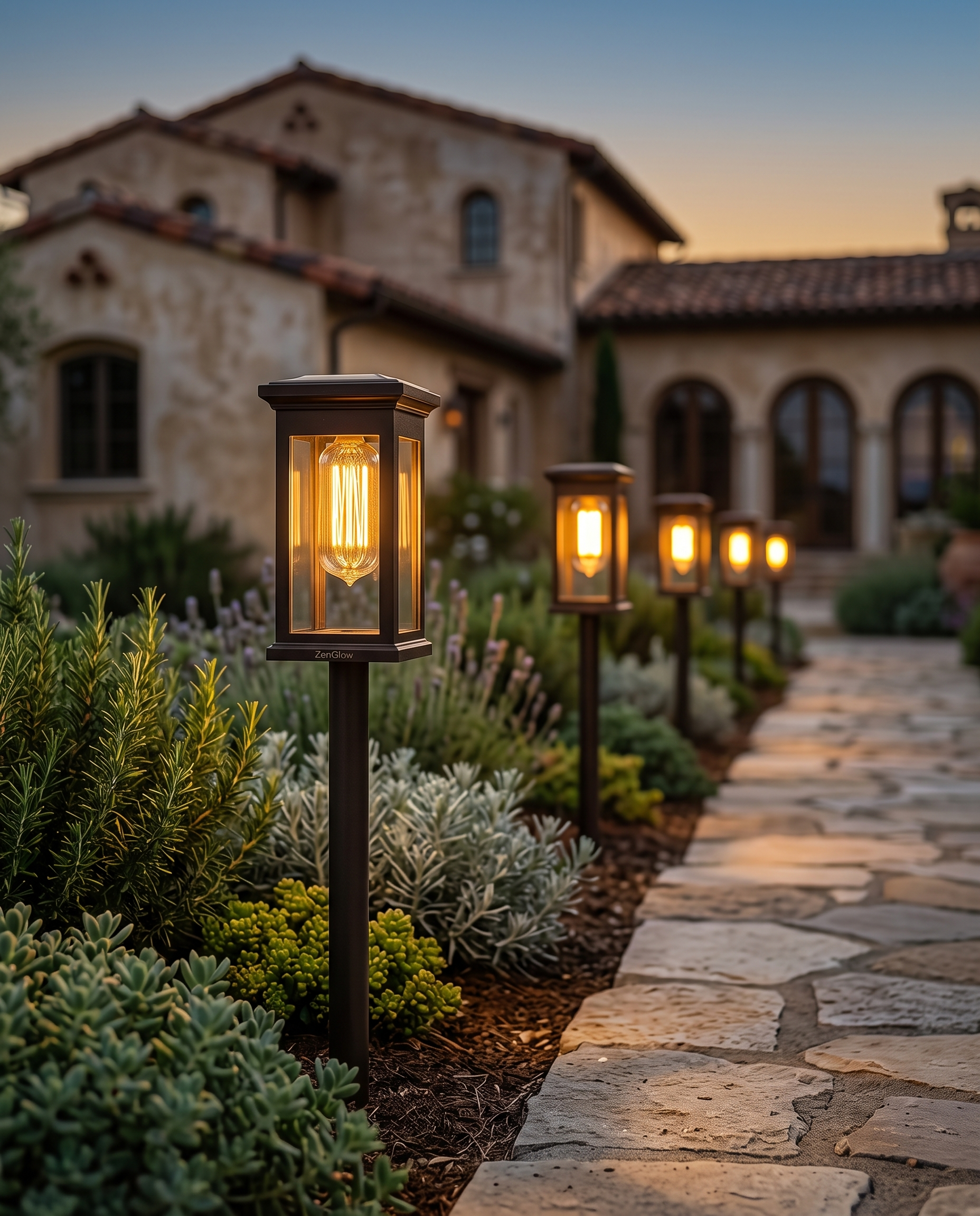 Solar Path Lights, ABS Outdoor LED