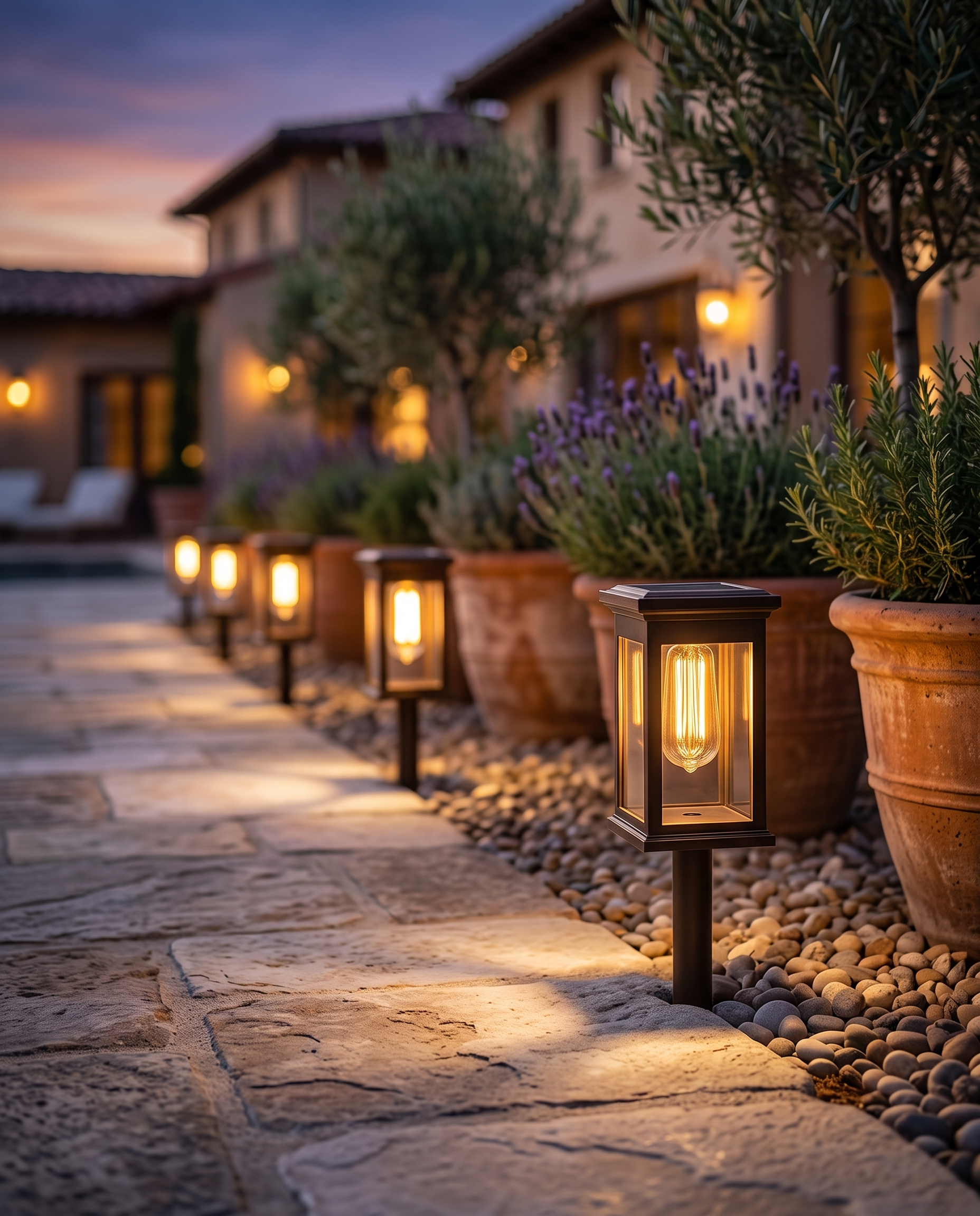 Solar Path Lights, ABS Outdoor LED