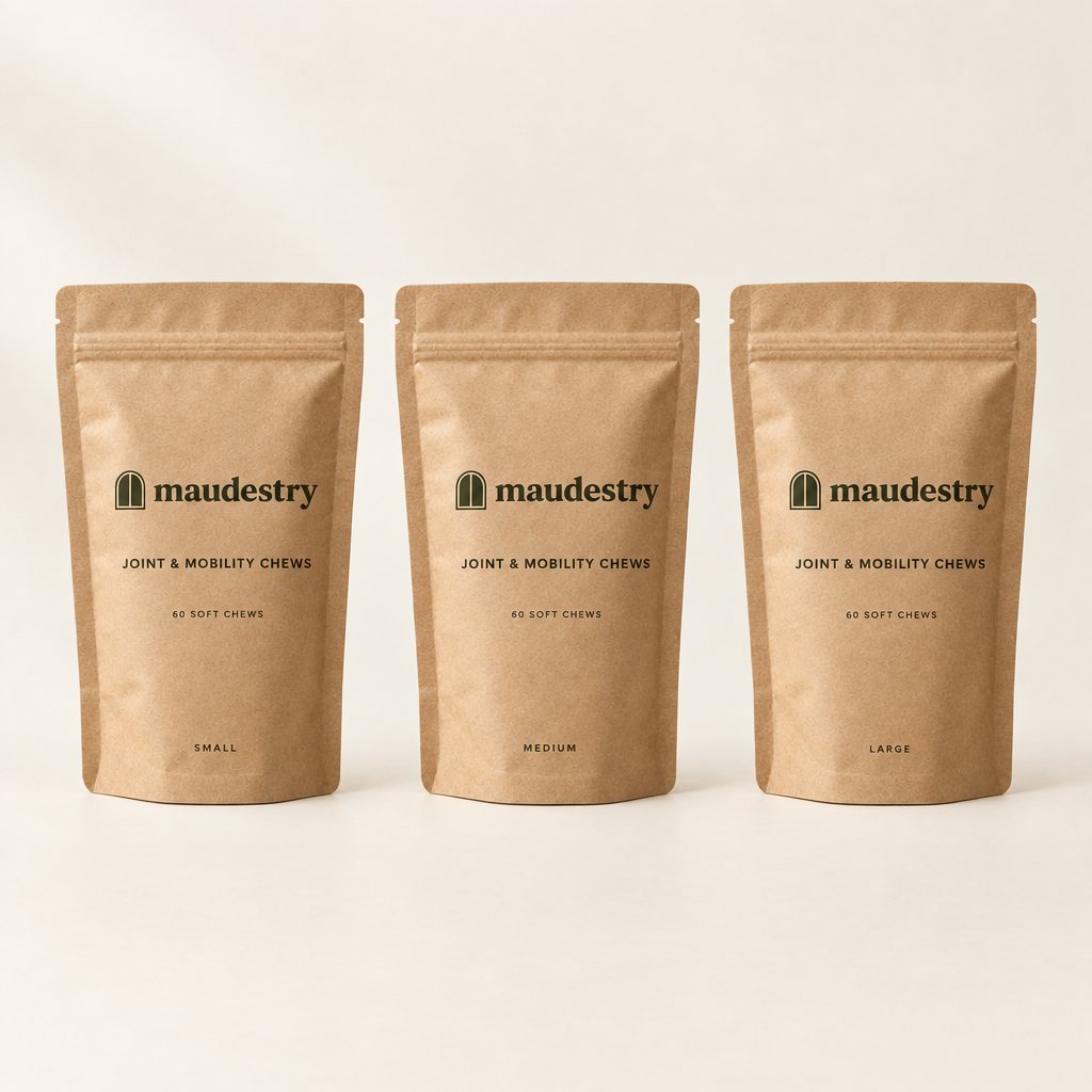 The three size options: Small, Medium and Large