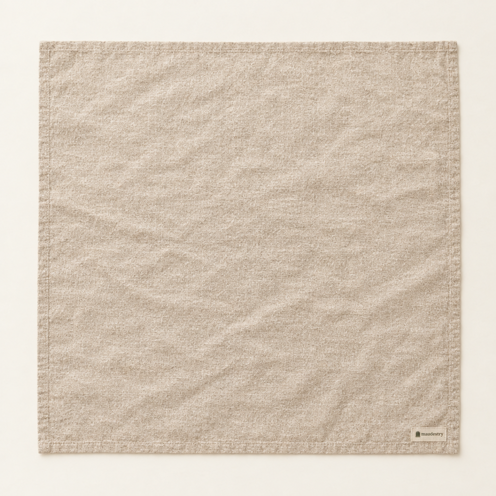 Tablecloth laid out flat, 180 x 140cm