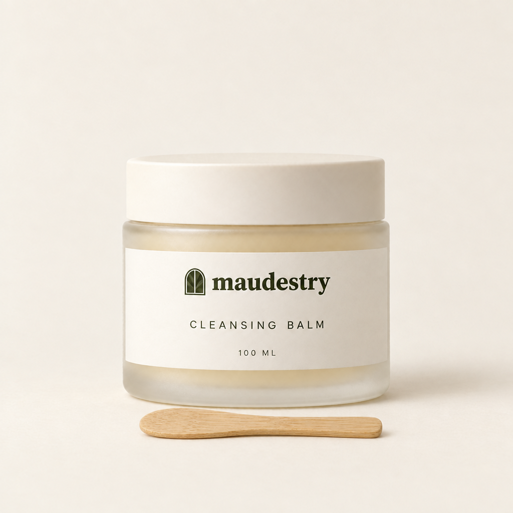 Jar with the bamboo spatula included
