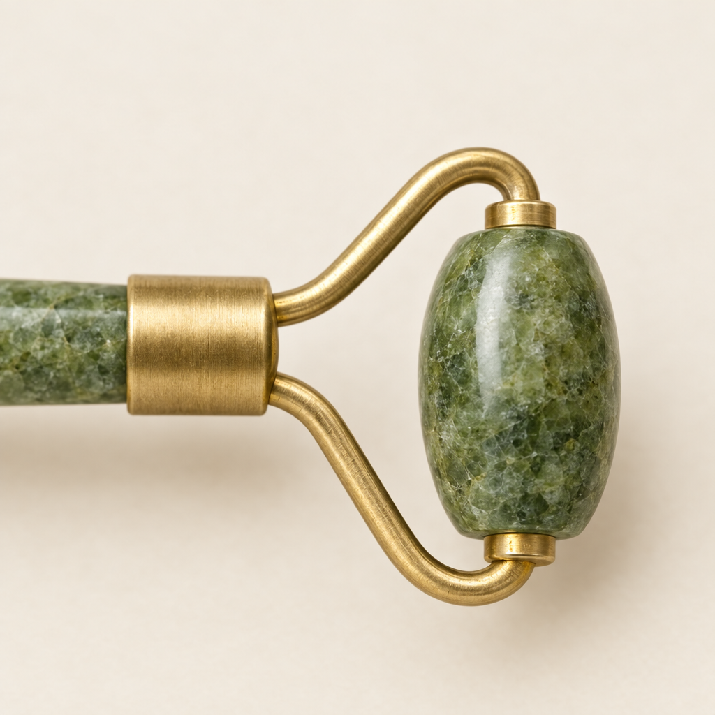 Close-up of the small under-eye roller head