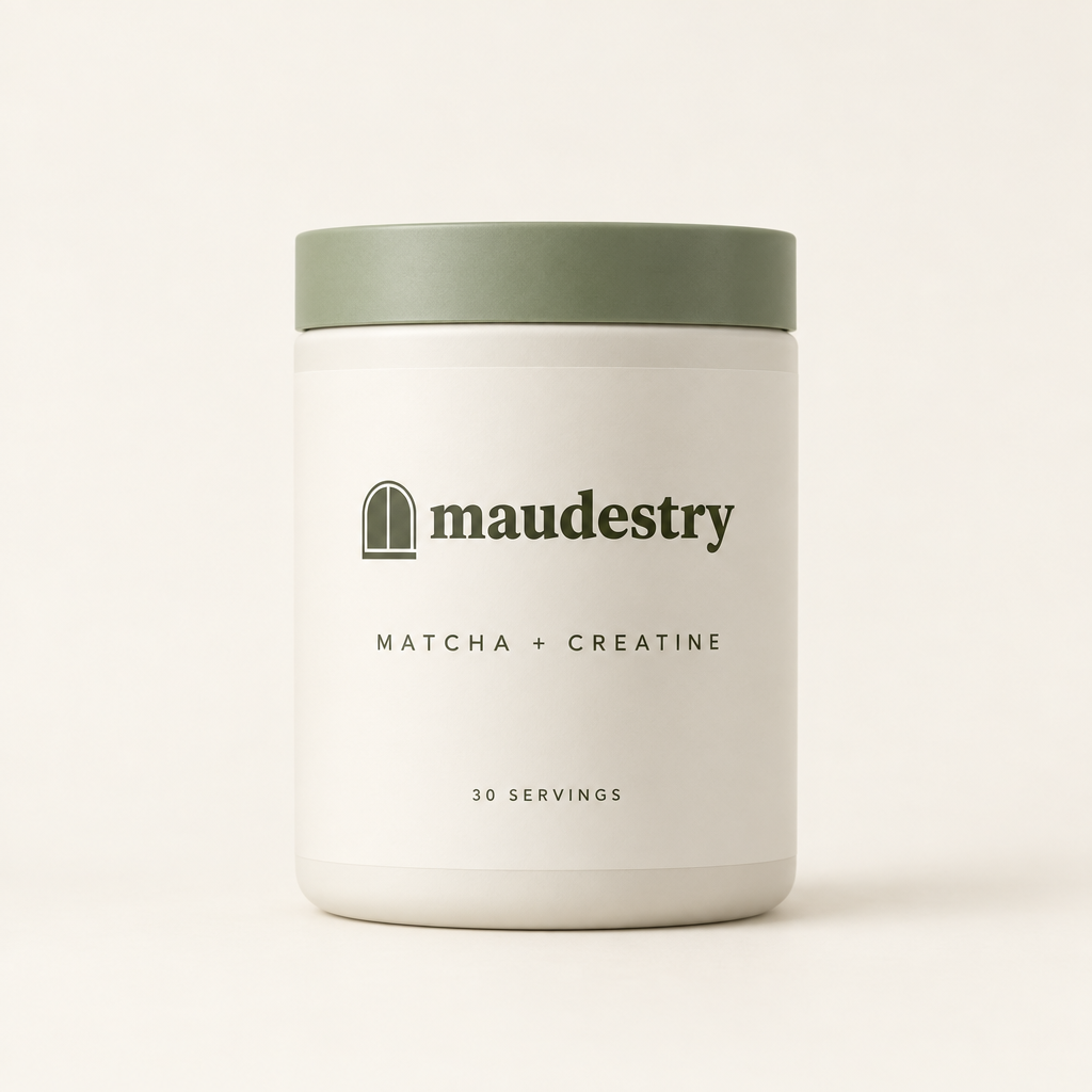 Maudestry Matcha + Creatine, 30 servings
