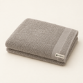 Turkish cotton bath towel in Stone