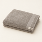 Turkish cotton bath towel in Stone