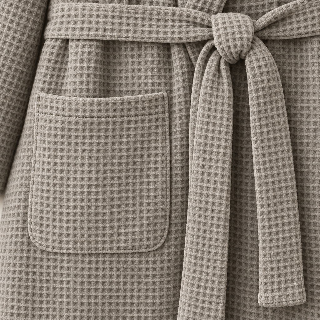 Patch pocket and belt detail