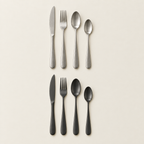 Both finishes: Brushed Steel and Matte Black