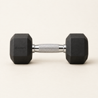 Maudestry hex rubber dumbbell
