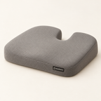 Memory foam gel seat cushion in Stone