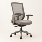 Ergonomic office chair in Stone