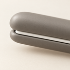 Close-up of the rounded barrel and plate edge