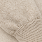 Close-up of the ribbed cuff